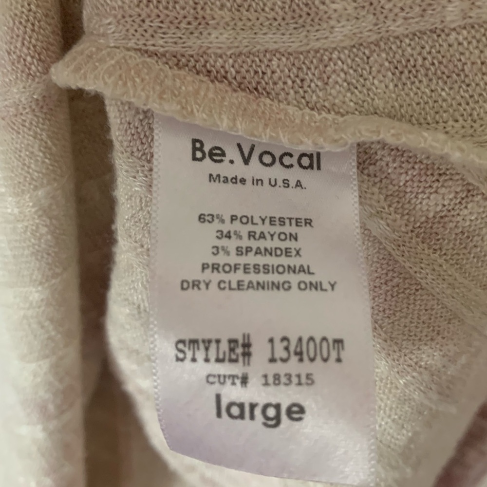 Vocal American Flag Bling Sleeveless Top. Size L. - Picture 6 of 6
